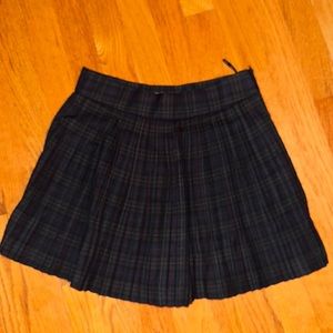 Zara Plaid Skort
